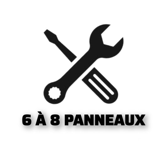 INST 6-8 PANNEAUX